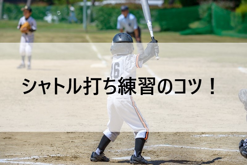 少年野球】自宅で出来る！シャトル打ちバッティング練習法 | お父さんのための野球教室